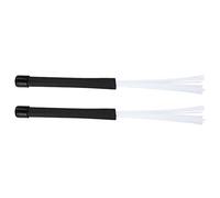 "Upgrade Your Drumming Experience with High-Quality Bamboo Black Jazz Drum Brushes - Retractable Drum Sticks As Essential Drum Accessories"