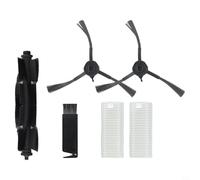 Upgrade Your For 360 S8 S8 Plus Vacuum Performance with Replacement Side Brush Filter and Roller Brush Set (A)