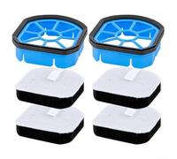 Upgrade Your For Bissell For SpinWave+ with Replacement Sponge Filters & Tank Lid 376437643 Essential Accessories (Filter Kit-6 Pcs)