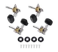 "Upgrade Your Guitar with Metal Tuning Pegs - Ukulele Heads Tuner for 4 String Classical Guitars - Essential Guitar Parts and Acoustic Tuner Accessories"