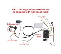 Upgrade Your Kids Ride On with Weelye DIY 2 4G Modified Wire Switch Kit (button switch RX37)