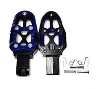 Upgrade Your Motorcycle with Antislip Aluminum Alloy Foot Pedals Reliable Modification Accessories (Blue)
