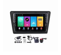 Upgrade your Rapid 2013-2016 with this 9" Android 11 2 Din Autoradio featuring Bluetooth, CarPlay, Android Auto, SWC, FM/AM radio, 4G/5G WiFi, Mirror Link, DSP, and backup camera.