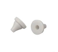 Upgrade Your Shower 50 Shower Head Nozzle Replacements, White Color