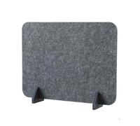 Upgrade Your Space: Dark Gray Desk Divider Panel - Soundproof, Easy to Install, Perfect for Home & Office, 40x30cm