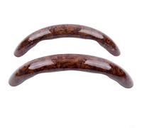 Upgrade Your Steering Wheel with the Peach Wood Universal Car Steering Wheel Cover, Fits Most 38cm Wheels 2 Pack