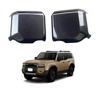 Upgrade Your Vehicle's Look with Stylish Side Mirrors Covers Compatible with the 2024 For Toyota For Land For Cruiser (Carbon fiber pattern)