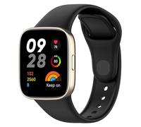 Upgrade Your Watch 3 with This Fashionable and Comfortable TPU Strap Sweat Water Impervious Design All Mens (Black, One Size)