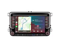 [Upgrade] YZKONG Car Stereo Compatible for VW Passat Golf MK5 Jetta Caddy EOS Tiguan with Wireless Carplay Android Auto IPS Touch Screen Car Radio, AM/FM Radio, BT, Dual USB Port