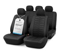 Upgrade4cars Car Seat Covers Full Set Version 2026 Complete Universal | For front & rear seats | fits most vehicles | Machine washable at 30 degrees | odourless & non-slip