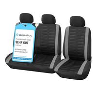 Upgrade4cars Truck Seat Covers Front Pair Grey Universal Accessories