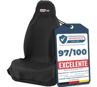 Upgrade4cars Waterproof Front Car Seat Protector | Universal Driver Seat Cover for Workshop, Work, Sports, Dog, Kids | Heavy Duty Anti-Spill Seat Protector