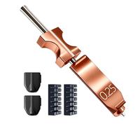 Upgraded 0.25MM Hot End Kit for Flashforge AD5X Quick Detachable Nozzle Extruder High Precision Fast Printing Nozzle with 2 Silicone Caps and 2 Nozzle Brushes 3D Printer Accessories