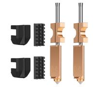Upgraded 0.4mm Nozzle for Flashforge AD5X 3D Printer, High Flow Rapid Heating Hotend Kit with Quick-Swap Design, Detachable Replacement Part for AD5X Multi-Color 3D Printer - 2PC