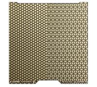 Upgraded 0.5mm Thickened Etching Technology H2D Build Plate 355x346mm for Bambu Lab H2D 3D Printer,Double Sided Honeycomb+Square Pattern Flexible Spring Steel Plate 3D Printer Platform