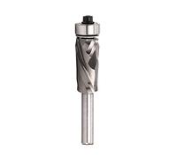 Upgraded 1/4 Inch Shank Top Bearing Pattern/Plunge Flush Trim Router Bit For Wood Flush Trimming Up & Down- Cut Compression Router Bit