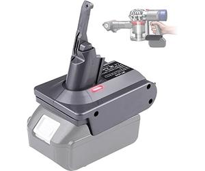 Upgraded: 2-in-1 V7/8 Battery Adapter for Makita 18 V Battery Convert to Dyson V7/8 Handheld Vacuum Cleaner Battery Compatible with V7/8 Animal V7/8 Absolute V7/8 Motorhead Pro