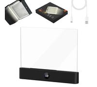 Upgraded 2026 Rechargeable LED Book Light, Flat Design, 3 Color Modes & Timer, Perfect for Reading in Bed, for Readers, Women & Men (Black)