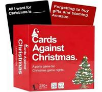 Upgraded 250+ Cards Against Christmas Game, Christmas Cards Against, Hilarious Holiday Party Card Game, Holiday Party Card Game for Adults, for Christmas Nights (1 Set)