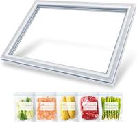 Upgraded 27.17"X18.11" 242193201 Freezer Door Gasket Seal Replacement for Frigidaire Top-mount Refrigerator Door Gasket Kenmore Crosley Freezer Door Seal Part PS7321340 AP5669862 EAP7321340 2689594
