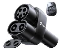 Upgraded 2In1 CCS & J1772 to Tesla Adapter, 250KW Fast CCS1 to Tesla Charging Adapter, ONLY Fit for Tesla Model Y, 3, S, X, Compatible with Level 1 2 3 Charging Stations with CCS1& J1772 Plug