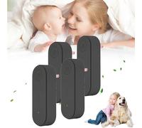 Upgraded 2rd Claru Ionic Air Purifier Plug in Uk All-in-One Air Purifier Clairu Is a Revolutionary Air Purifiers,Ultra-Quiet,Filter-Free,Suitable for Bedrooms,Toilets,Pet Room,Relaxed&fresh (4, Black)