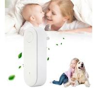 Upgraded 2rd Claru Ionic Air Purifier Plug in Uk All-in-One Air Purifier Clairu Is a Revolutionary Air Purifiers,Ultra-Quiet,Filter-Free,Suitable for Bedrooms,Toilets,Pet Room,Relaxed&fresh (1, White)