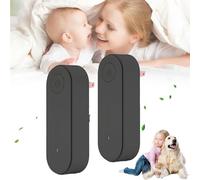 Upgraded 2rd Claru Ionic Air Purifier Plug in Uk All-in-One Air Purifier Clairu Is a Revolutionary Air Purifiers,Ultra-Quiet,Filter-Free,Suitable for Bedrooms,Toilets,Pet Room,Relaxed&fresh (2, Black)