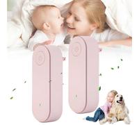 Upgraded 2rd Claru Ionic Air Purifier Plug in Uk All-in-One Air Purifier Clairu Is a Revolutionary Air Purifiers,Ultra-Quiet,Filter-Free,Suitable for Bedrooms,Toilets,Pet Room,Relaxed&fresh (2, Pink)