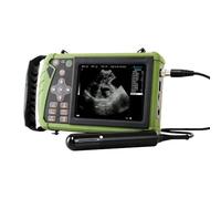 Upgraded 3.5MHz Rectal & Convex Dual-Use Probe Veterinary Ultrasound Machine for Cattle and Horse, Portable Handheld Vet Scanner for Pregnancy and Reproduction Check on Farm