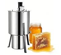Upgraded 3 Frame Electric Honey Extractor Separator,Food Grade Stainless Steel Honeycomb Spinner Drum Extraction Apiary Centrifuge Equipment