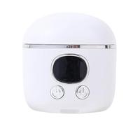 Upgraded 3 in 1 Automatic Electric Nail Clipper with Polishing for Toenails Fingernail,Rechargeable with LED Light，Multi Functional Nail Clipper with Magnifying Glass,for Seniors, Kids,Adults (White)