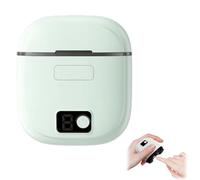 Upgraded 3 in 1 Electric Nail Clippers for Toenails Fingernail,3 Speeds Electric Nail Clipper with Screen,Rechargeable with LED Light & Nail Scraps Storage,Use on Thick Nails of All Ages (Green)