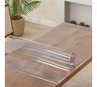 Upgraded 32x82 Inch C Table Cover Protector 1.5mm Thick PVC Vinyl Table Pad Mat for Coffee Di Office Desk Kitchen Countertop & Chair Protection