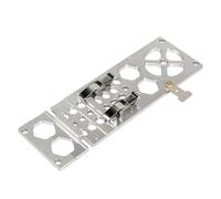 Upgraded 340mm Track Saw Square Right Angle Circular Saw Guide Rail Angle Stop Accessories Compatible with Festool and Makita Guide Rail (Silver)