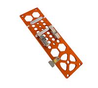 Upgraded 340mm Track Saw Square Right Angle Circular Saw Guide Rail Angle Stop Accessories,Woodworking 90 Degree Track Stop Square Cutting Board Compatible with Festool and Makita Guide Rail (Orange)
