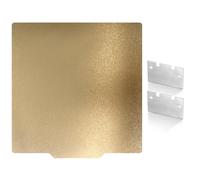 Upgraded 355x355mm Voron 350 Build Plate Textured PEI Sheet Double-Sides Spring Steel Flexible Heated Bed with Magnetic Base for Voron 2.4 V2 350 3D Printer