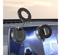 Upgraded 360° Vacuum Magnetic Phone Holder, Hands-Free Suction for Car/Gym/Mirror/Shower, Car Magnetic Mount for iPhone 12 & Above with MagSafe Function or Android Phones with Magnetic Tiles Attached