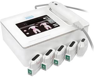 Upgraded 3D Hifu Machine Face Lift Beauty Machine, for Salon and Home Skin Tightening(1.5Mm,3.0Mm,4.5Mm,8.0Mm/13.0Mm 5 Cartridges)