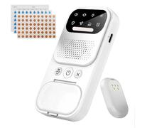 Upgraded 4-in-1 Wireless Bedwetting Alarm for Kids & Adults | All-in-One White Noise Machine, Warm Night Light & UV | USB-C Rechargeable with 3 Modes for Incontinence/Potty Traininga