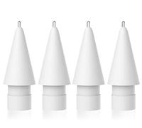 Upgraded 4 Pack Apple Pencil Tips, Fine Point Precise Control Replacement, Compatible with Apple Pencil 1st/2nd Gen & iPad Pro, White