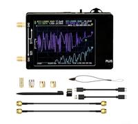 Upgraded 50KHz to 2.7GHz Vector Network Analyzer with 2.8 Inch Touchscreen for For NANOVNA, Portable Device for Real Time Antenna Signal Reflection and Transmission Analysis (add card)
