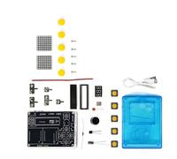 Upgraded 51 Single Chip Children Small Game Console Electronic Set Puzzle Welding Practice Components Kit
