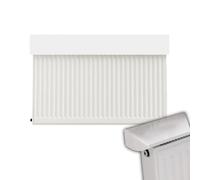 Upgraded 68" Floating Radiator ShelfNoDrill Aluminum Alloy Display Shelf with Easy Fit BracketElegant White Radiator Cover for Home Décor