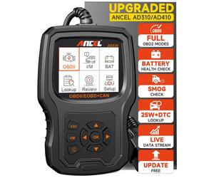 (Upgraded AD310/AD410) AD530 Car Diagnostic Scan Tool, Vehicle OBD2