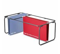 Upgraded Adjustable Hanging File Folder Frame,Legal/Letter Size,Length Adjusted 16 to 25 inches,Heavy Duty Steel File Drawer/Cabinet Organizer Insert, Hanging Folder Holder,12.598" W X 9.45" H