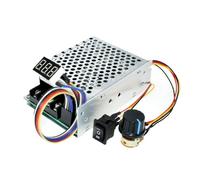 Upgraded Adjustable Motor Controller Speed Controller Aluminum Alloy Motor Control Control Clear Display 10-55V Current