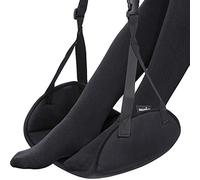 Upgraded Airplane Foot Rest (Premium Memory Foam) - Thickened Super-Size Airplane Foot Hammock to Relax Your Feet - Perfect Airplane Travel Essentials for Long Flight Plane Travel Foot Leg Rest