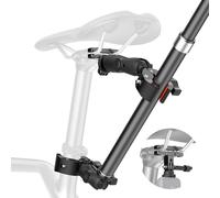 Upgraded Aluminum Bike Tail Mount Kit for Insta360 X5, Dual Clamp Motorcycle Handlebar Mount with Invisible Selfie Stick for Insta360 X5 X4 X3, GoPro 13 (Upgraded Premium Locking Drop Proof Version)