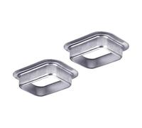 Upgraded Aluminum Downspout Connectors Reduces Gutter Improves Rainwater Drainage 2 Pack Easy Installion Designs High Flows Gutter Drop Outlet